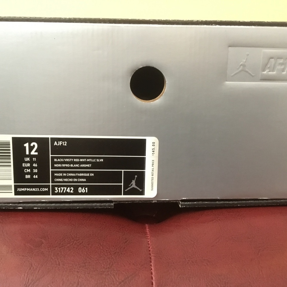 Empty Box - Ajf12 (Air Jordan) Empty Box - image 3